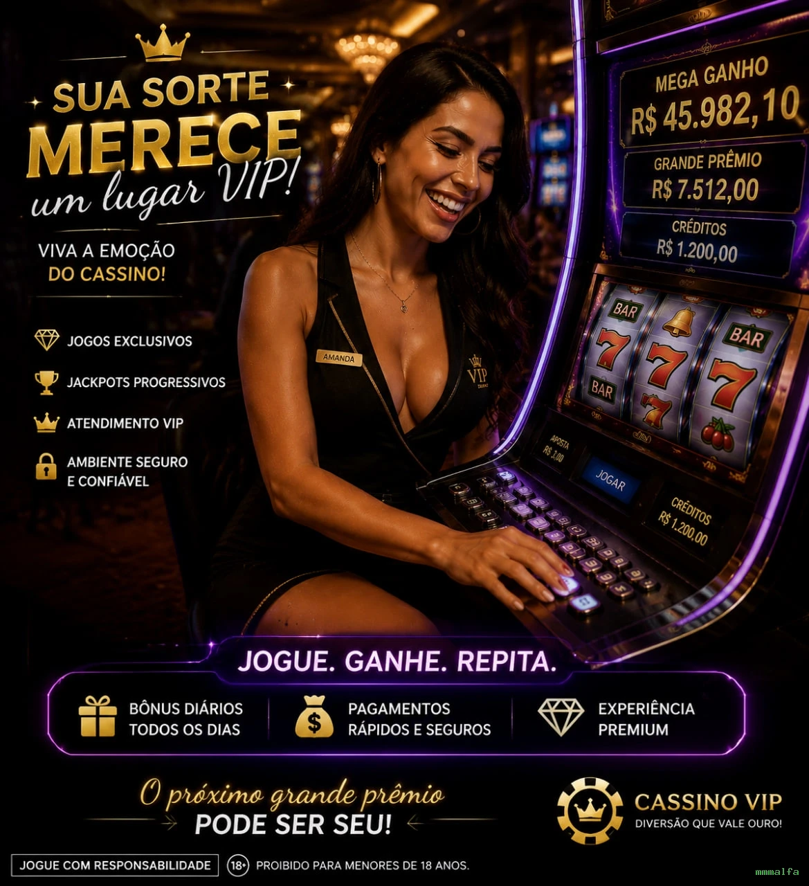Ganhar e sacar na mmmalfa